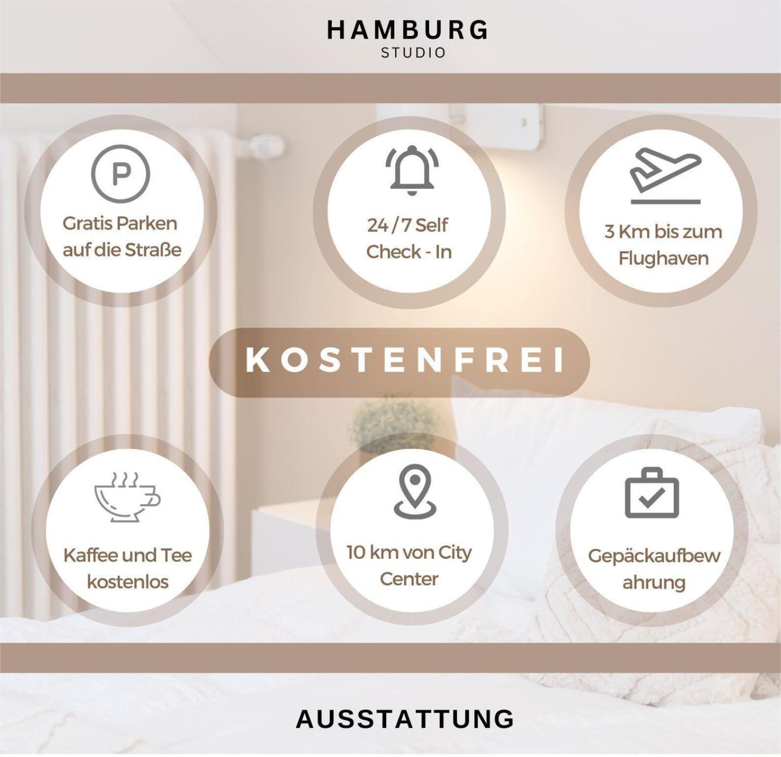 Hamburg Studio Fuer Bis Zu 4 Personen Εξωτερικό φωτογραφία